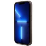 Carcasa Guess GCube Stripe cu MagSafe compatibila cu iPhone 14 Pro Max, Maro 6 - lerato.ro