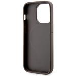Carcasa Guess GCube Stripe cu MagSafe compatibila cu iPhone 14 Pro Max, Maro 8 - lerato.ro