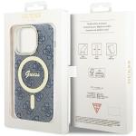 Carcasa Guess IML 4G cu MagSafe compatibila cu iPhone 15 Pro, Albastru 9 - lerato.ro