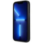 Carcasa Guess Saffiano Triangle Logo compatibila cu iPhone 14 Pro, Negru 6 - lerato.ro