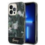 Carcasa Guess Jungle Collection compatibila cu iPhone 14 Pro, Verde 7 - lerato.ro