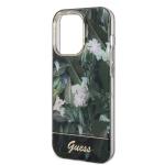 Carcasa Guess Jungle Collection compatibila cu iPhone 14 Pro, Verde 6 - lerato.ro