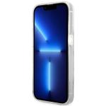 Carcasa Guess Liquid Glitter Marble compatibila cu iPhone 14 Pro, Alb 6 - lerato.ro