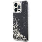Carcasa Guess Liquid Glitter Marble compatibila cu iPhone 14 Pro Max, Negru 3 - lerato.ro