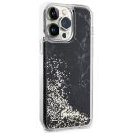 Carcasa Guess Liquid Glitter Marble compatibila cu iPhone 14 Pro Max, Negru 5 - lerato.ro