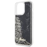 Carcasa Guess Liquid Glitter Marble compatibila cu iPhone 14 Pro Max, Negru 7 - lerato.ro