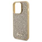 Carcasa Guess Disco Metal Script compatibila cu iPhone 14 Pro Max, Gold 7 - lerato.ro