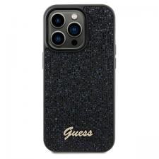 Carcasa Guess Disco Metal Script compatibila cu iPhone 13 Pro / 13, Negru