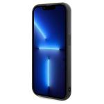 Carcasa Guess Disco Metal Script compatibila cu iPhone 13 Pro / 13, Negru 6 - lerato.ro