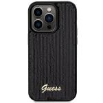 Carcasa Guess IML Faceted Mirror Disco Iridescent compatibila cu iPhone 13 Pro / 13, Negru 2 - lerato.ro
