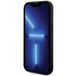 Carcasa Guess IML Faceted Mirror Disco Iridescent compatibila cu iPhone 13 Pro / 13, Negru 6 - lerato.ro