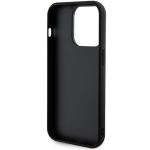 Carcasa Guess IML Faceted Mirror Disco Iridescent compatibila cu iPhone 13 Pro / 13, Negru 8 - lerato.ro