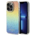 Carcasa Guess IML Faceted Mirror Disco Iridescent compatibila cu iPhone 14 Pro, Multicolor 4 - lerato.ro