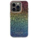 Carcasa Guess IML Faceted Mirror Disco Iridescent compatibila cu iPhone 14 Pro, Multicolor 2 - lerato.ro