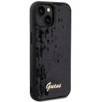 Carcasa Guess IML Faceted Mirror Disco Iridescent compatibila cu iPhone 13 / 14 / 15, Negru 5 - lerato.ro