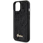 Carcasa Guess IML Faceted Mirror Disco Iridescent compatibila cu iPhone 13 / 14 / 15, Negru 7 - lerato.ro