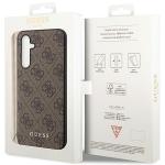 Carcasa Guess 4G Charms compatibila cu Samsung Galaxy S23 FE, Maro 9 - lerato.ro
