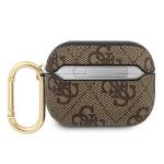 Carcasa Guess 4G Script Metal Collection compatibila cu Apple AirPods Pro, Maro 3 - lerato.ro