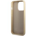 Carcasa Guess Glitter Script Big 4G compatibila cu iPhone 13 Pro Max, Gold 8 - lerato.ro