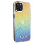 Carcasa Guess IML Faceted Mirror Disco Iridescent compatibila cu iPhone 13 / 14 / 15, Multicolor 5 - lerato.ro