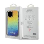 Carcasa Guess IML Faceted Mirror Disco Iridescent compatibila cu iPhone 13 / 14 / 15, Multicolor 9 - lerato.ro