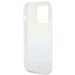 Carcasa Guess IML Faceted Mirror Disco Iridescent compatibila cu iPhone 14 Pro Max, Multicolor 8 - lerato.ro
