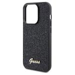 Carcasa Guess Disco Metal Script compatibila cu iPhone 14 Pro, Negru 7 - lerato.ro