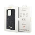 Carcasa Guess Disco Metal Script compatibila cu iPhone 14 Pro, Negru 9 - lerato.ro