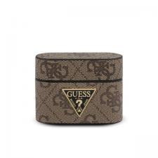 Accesorii AirPods Pro / Pro 2, Carcasa Guess 4G Collection compatibila cu Apple AirPods Pro, Maro, lerato.ro