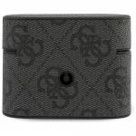 Carcasa Guess 4G Collection compatibila cu Apple AirPods Pro, Gri 3 - lerato.ro