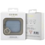 Carcasa Guess 3D Rubber 4G Diamond Charm compatibila cu Apple AirPods Pro 2, Albastru 5 - lerato.ro