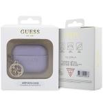 Carcasa Guess 3D Rubber 4G Diamond Charm compatibila cu Apple AirPods Pro 2, Mov 5 - lerato.ro