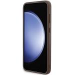 Carcasa Guess Glitter Script Big 4G compatibila cu Samsung Galaxy S23 FE, Gold 6 - lerato.ro