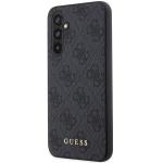 Carcasa Guess 4G Metal Gold Logo compatibila cu Samsung Galaxy S23 FE, Gri 3 - lerato.ro