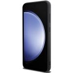 Carcasa Guess Quilted Metal Logo compatibila cu Samsung Galaxy S23 FE, Negru 6 - lerato.ro