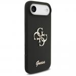 Carcasa Guess Silicone Big 4G Script compatibila cu iPhone 17 Air, Negru 5 - lerato.ro