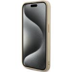 Carcasa Guess Saffiano Iridescent Script compatibila cu iPhone 14 Pro, Gold 6 - lerato.ro