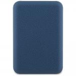 Baterie externa Guess Grained Triangle compatibila MagSafe, 5000mAh, PD 20W, Incarcare Wireless 15W, USB-C, Albastru 4 - lerato.ro