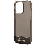 Carcasa Guess Translucent compatibila cu iPhone 14 Pro, Negru 7 - lerato.ro