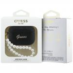 Carcasa Guess Glitter Pearl Strap compatibila cu Apple AirPods Pro 3, Negru 5 - lerato.ro