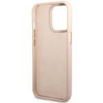 Carcasa Guess 4G Vintage Gold Logo compatibila cu iPhone 14 Pro Max, Roz 8 - lerato.ro
