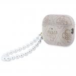 Carcasa Guess 4G Pearl Strap compatibila cu Apple AirPods Pro 3, Roz 4 - lerato.ro