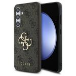 Carcasa Guess 4G Big Metal Logo compatibila cu Samsung Galaxy S24 FE, Maro 4 - lerato.ro