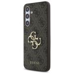Carcasa Guess 4G Big Metal Logo compatibila cu Samsung Galaxy S24 FE, Maro 3 - lerato.ro