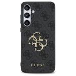 Carcasa Guess 4G Big Metal Logo compatibila cu Samsung Galaxy S24 FE, Gri 2 - lerato.ro