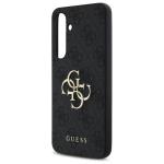Carcasa Guess 4G Big Metal Logo compatibila cu Samsung Galaxy S24 FE, Gri 7 - lerato.ro