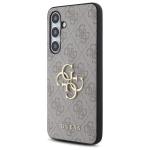 Carcasa Guess 4G Big Metal Logo compatibila cu Samsung Galaxy S24 FE, Roz 3 - lerato.ro