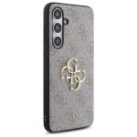 Carcasa Guess 4G Big Metal Logo compatibila cu Samsung Galaxy S24 FE, Roz 5 - lerato.ro