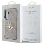 Carcasa Guess 4G Big Metal Logo compatibila cu Samsung Galaxy S24 FE, Roz 9 - lerato.ro