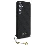Carcasa Guess 4G Charms Collection compatibila cu Samsung Galaxy S24 FE, Gri 5 - lerato.ro
